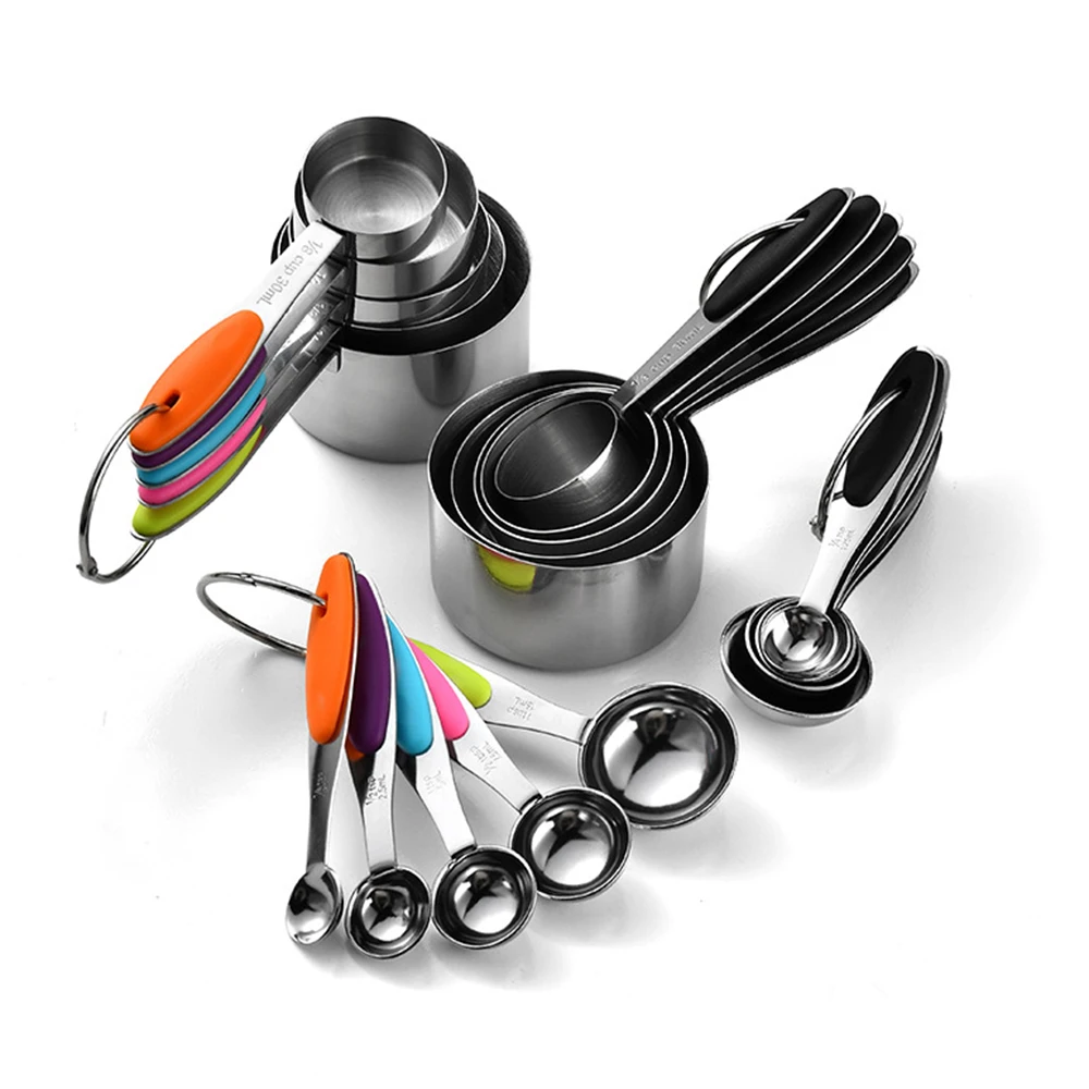 Kitchen Appliances Packages - 5/10 stuks roestvrijstalen maatbekers en lepels