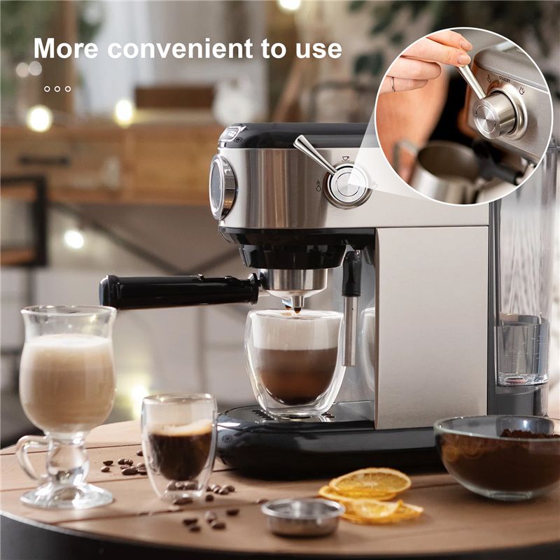 Breville Espresso Barista Express - Afneembare vervangende stoomhendel voor Breville espressomachines,