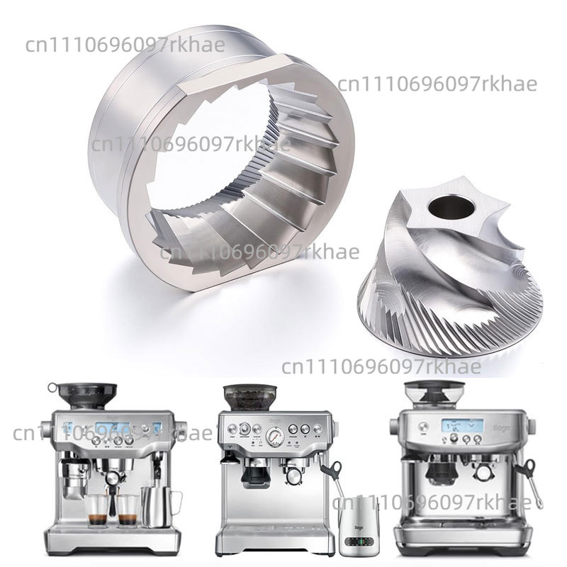 Breville Espresso Barista Express - 5-delige conische maalset (boven- en onderkant)