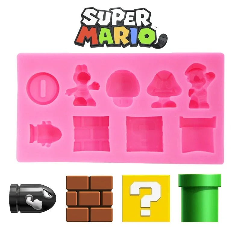 Kitchen Appliances Packages - 3D Super Mario Bros Cakevorm Cartoon