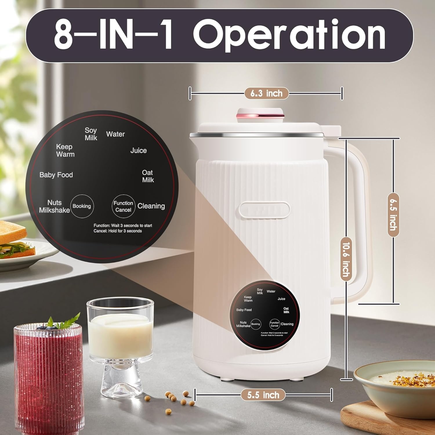 Mini Sojamelkmaker Zonder Filt - Kitchen Appliances Lowes recensie en prijs