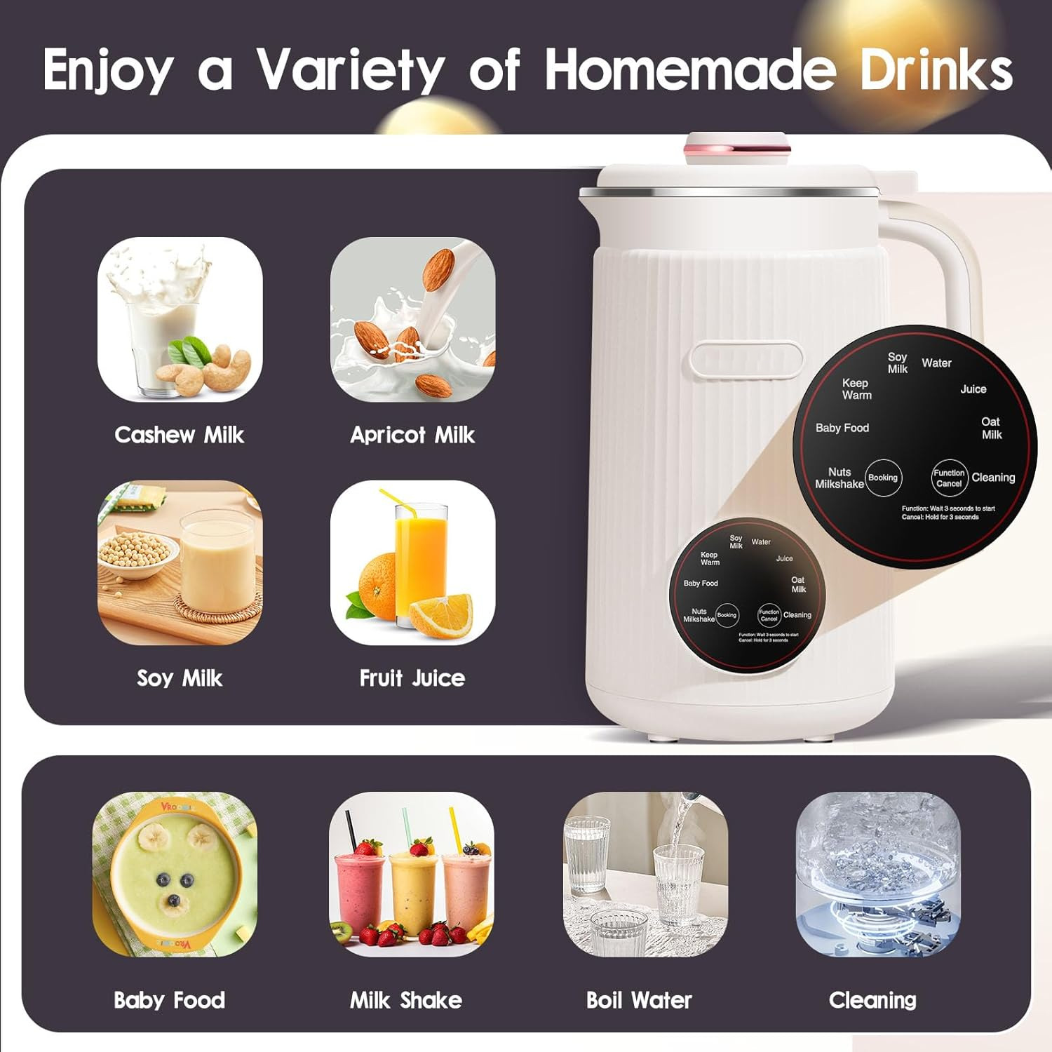 Mini Sojamelkmaker Zonder Filt - Kitchen Appliances Lowes recensie en prijs