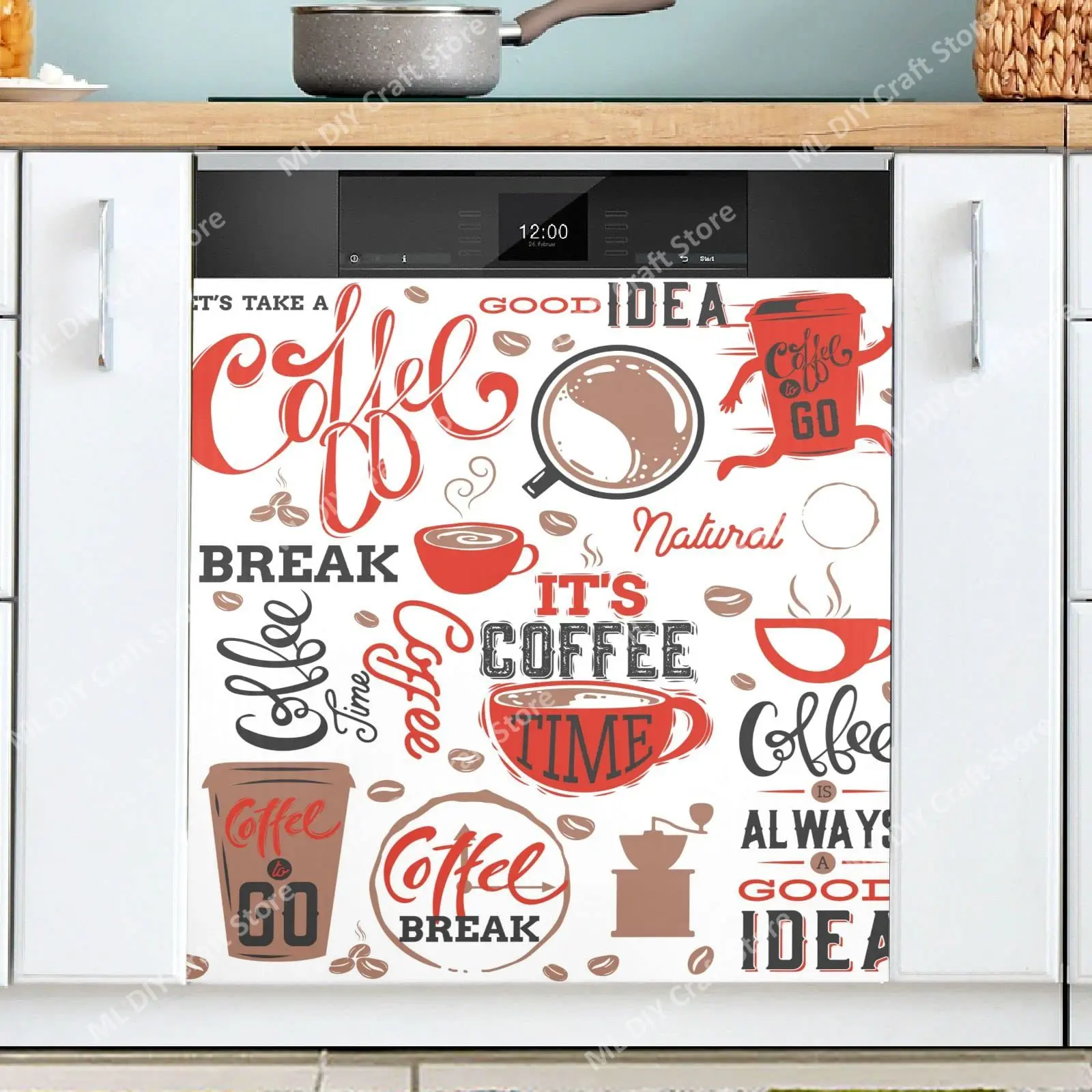 Retro Koffie Onderwerpen Cafe  - Kitchen Appliances Pictures recensie en prijs