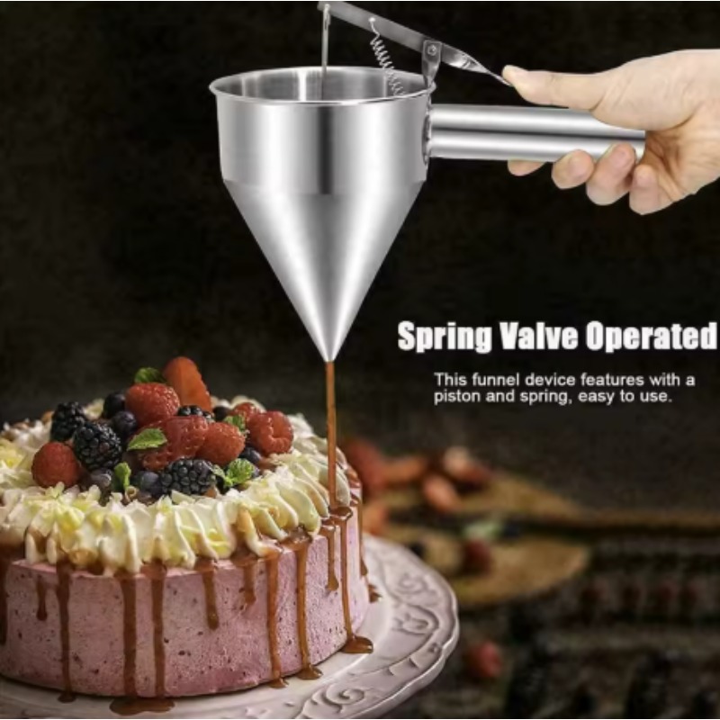 600/1200ML RVS vloeistof trech - Kitchen Appliances Packages recensie en prijs