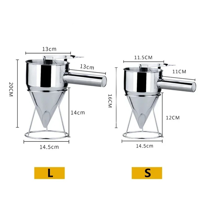 600/1200ML RVS vloeistof trech - Kitchen Appliances Packages recensie en prijs