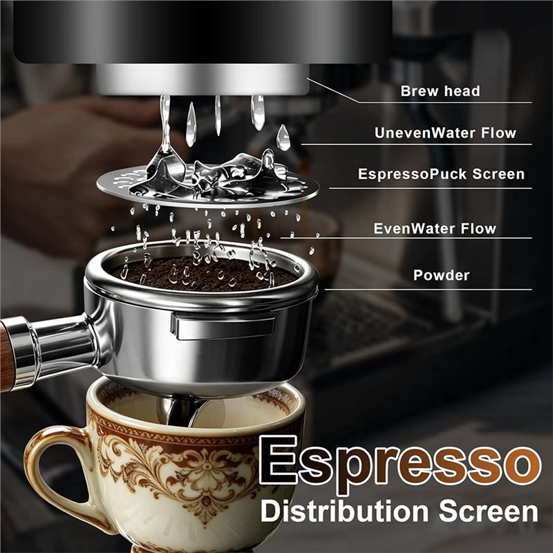Espresso Puck Screen Magnetisc - Breville Espresso Barista Express recensie en prijs